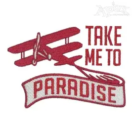 Paradise Embroidery Design