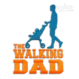 The Walking Dead Dad Machine Embroidery Design - Apex