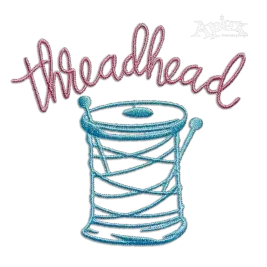 Threadhead Thread Head Sewing Needle Machine Embroidery Design