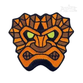 Honolulu Hawaii Tiki Bar Monkey Statue Embroidery Designs