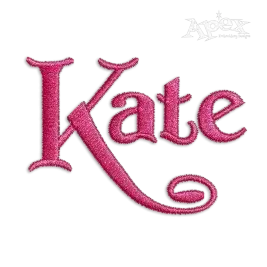 Tinker Bell Machine Embroidery Font by Apex