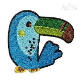 Toucan Bird Machine Embroidery Design - Apex