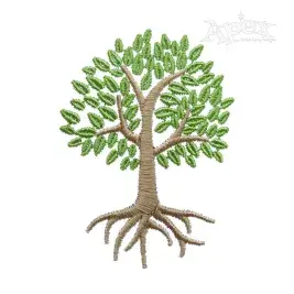 Tree Embroidery Design