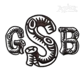 Wood Tree Logs Machine Embroidery Font - Apex
