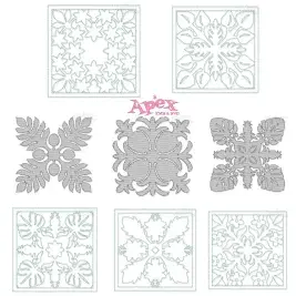 Tropical Quilt Block Embroidery Designs Bundle thumbnail