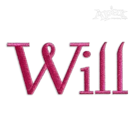 Twilight Alphabet Machine Embroidery Font by Apex Designs