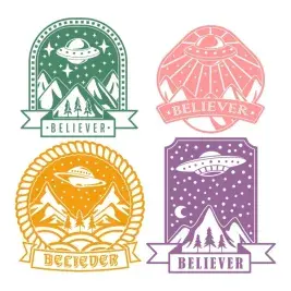 UFO Believer SVG Cuttable Designs