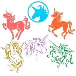 Unicorn SVG Cuttable Design