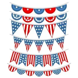 United States America Flag Cuttable Design