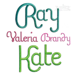 Vancouver Machine Embroidery Font by Apex Digitize