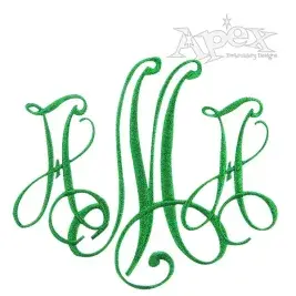 Victor Embroidery Font