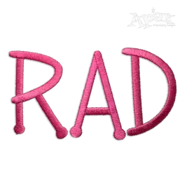 Wacky Wonky Embroidery Font