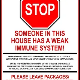 Weak Immune System Sign SVG Cuttable Design