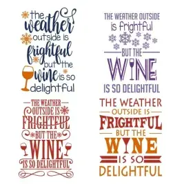 The Weather SVG Cuttable Designs