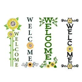 Welcome Summer Porch Sign SVG Cuttable Design