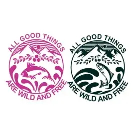 All Good Things are Wild And Free SVG Cuttable Design