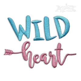 Wild Heart Gypsy Soul Embroidery Design