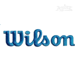 Wilson Script Machine Embroidery Font Sample