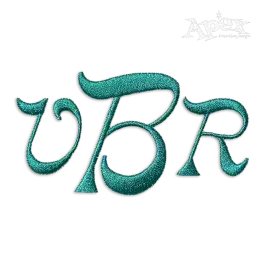 Wingsuit Machine Embroidery Fonts by Apex Design