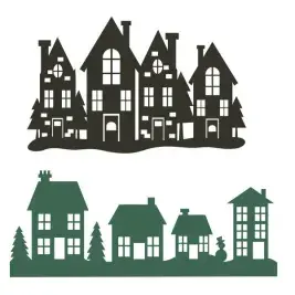 Winter Home Cuttable Files