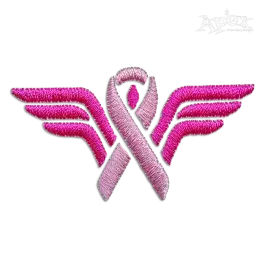Pink Ribbon Wonder Woman Machine Embroidery Designs