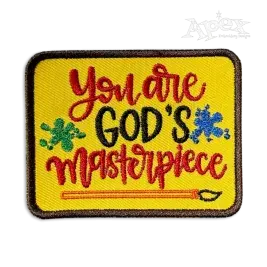 You Are God's Masterpiece Machine Embroidery Design