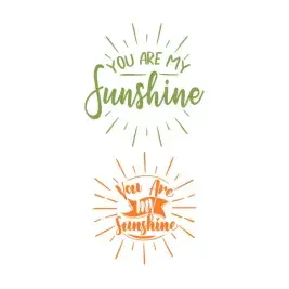 You Are My Sunshine SVG Cuttable Design