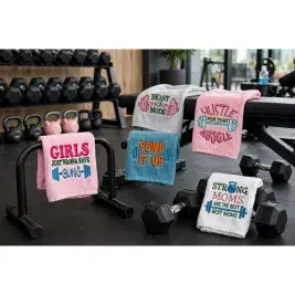 Weightlifting Gym Embroidery Designs Bundle All