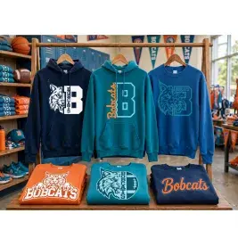 Bobcats Mascot School Sports Spirit Bundle Vector PNG SVG a