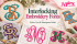 Interlocking embroidery fonts and monogram styles by Apex Embroidery Designs