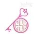 Key Monogram Frame