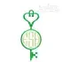 Key Monogram Frame