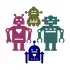 Robots SVG Cuttable Design