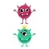 Monster Pack SVG Cuttable Design