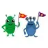 Monster Flag SVG Cuttable Design