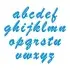 Mya Script Shadow SVG Cuttable Font