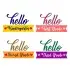 Hello School Pack SVG Cuttable Design