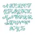 Heart Tail Script SVG Cuttable Design