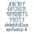 Halloween SVG Cuttable Font
