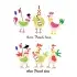 Three French Hens SVG Cuttable Design