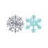 Let It Snow Snowflake Cuttable Design