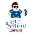 Let It Snow Somewhere Cuttable Design