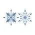 Christmas Frozen Snowflake Cuttable Design