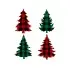 Buffalo Plaid Pattern Christmas Tree SVG Cuttable Designs