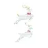 Christmas Running Deer or Reindeer SVG Cuttable Designs
