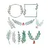 Christmas Laurel Decorative Pack SVG Cuttable Designs