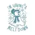 Winter Christmas I'm Having a Meltdown Snowman SVG Cuttable Design