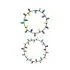 Circle Christmas Light String SVG Cuttable Design