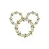 Mouse Head Christmas Wreath SVG Cuttable Design