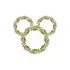 Mouse Head Christmas Wreath SVG Cuttable Design
